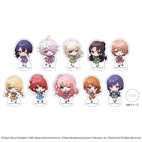 『少女☆歌劇 レヴュースタァライト -Re LIVE-』アクリルぷちスタンド 04/キラめきBirthday ver. ブラインド(全10種)(ミニキャライラスト)